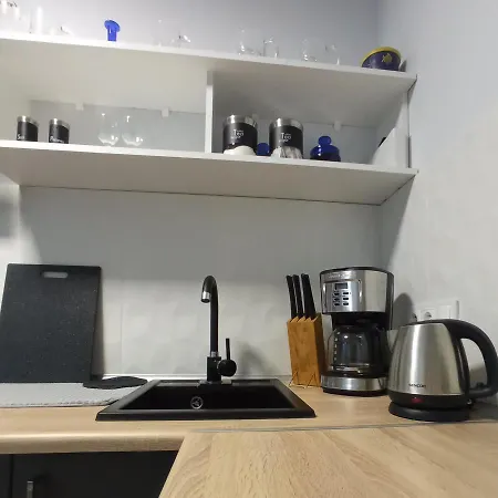 Pastelowy 40 Metrów Z Widokiem Na Ogród Apartament